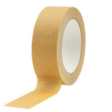 Load image into Gallery viewer, UNBRANDED Strong Paper Packaging Tape 36mm | Fully Recyclable Brown Eco-Friendly Kraft Paper Tape 50m