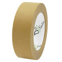 Load image into Gallery viewer, NATEE® Kraft Paper Packaging Tape | Fully Recyclable Sticky Tapes | Strong Eco-Friendly Kraft Paper for Packing Parcels and Boxes 50 Metres x 36mm