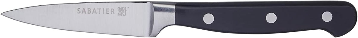 Sabatier Edgekeeper Knife Set with Acacia Wood Block – Grey, New Open Box