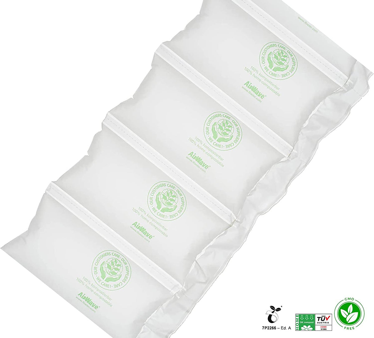 Pre-inflated biodegradable air pillow cushions void fill – NATEE photo 1