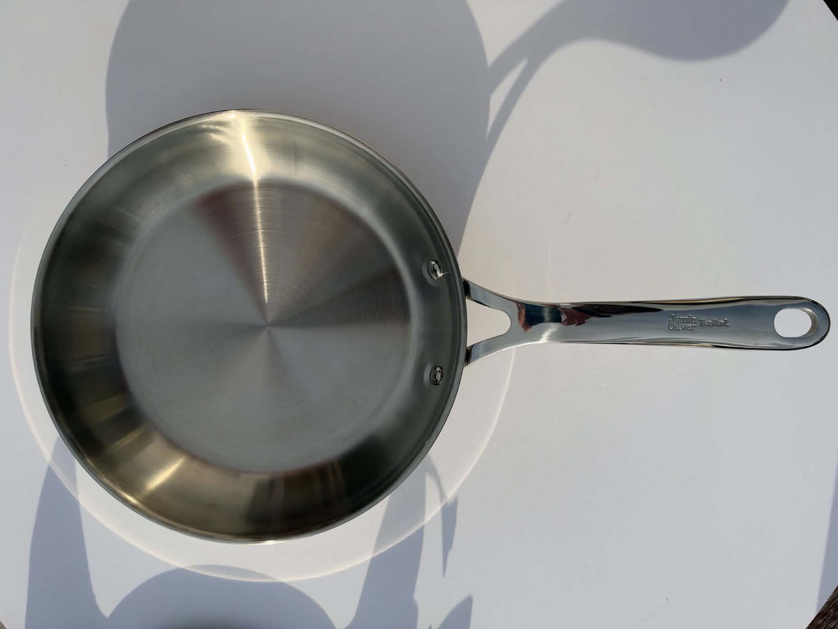 Jamie Oliver by Tefal Cook Smart 24cm Stainless Steel Frying Pan, Induction | Open Box