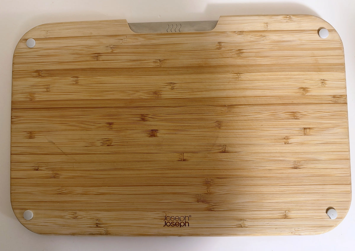 Joseph Joseph Nest Bamboo Chopping Board Set with Stand – Used, Medium Board Cracked