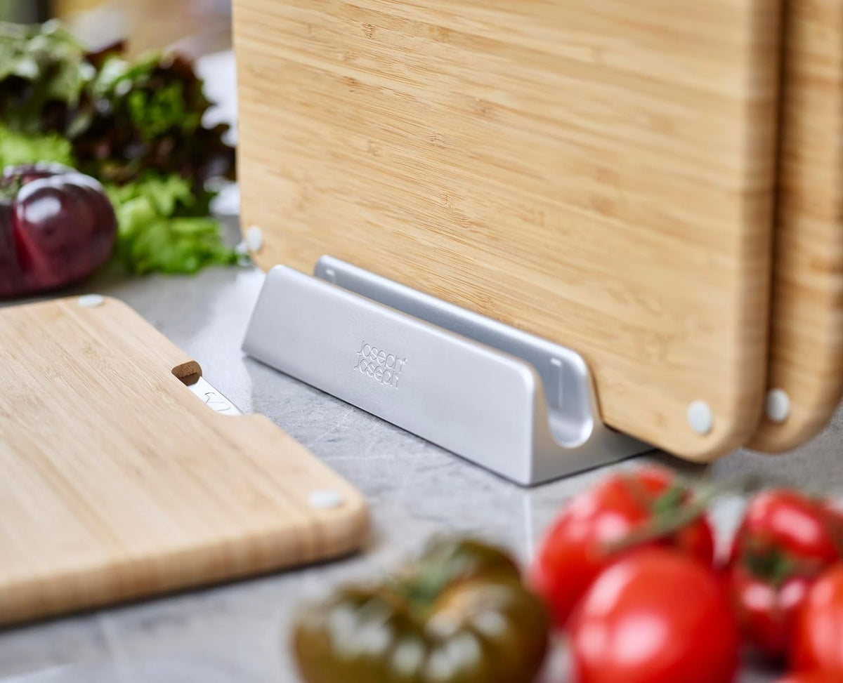 Joseph Joseph Nest Boards 3-piece bamboo chopping board set – actual item photo 5