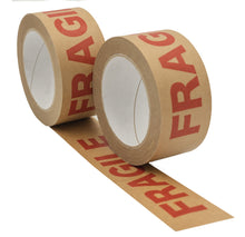 Load image into Gallery viewer, NATEE Paper Packaging Tape Fully Recyclable | Fragile Printed
