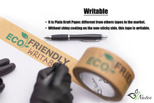 Load image into Gallery viewer, NATEE Paper Packaging Tape Eco-Friendly Printed Kraft Paper for Packing Parcels and Boxes
