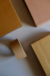 NATEE® Kraft Paper Packaging Tape | Fully Recyclable Sticky Tapes | Strong Eco-Friendly Kraft Paper for Packing Parcels and Boxes 50 Metres x 36mm