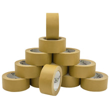 Load image into Gallery viewer, NATEE® Kraft Paper Packaging Tape | Fully Recyclable Sticky Tapes | Strong Eco-Friendly Kraft Paper for Packing Parcels and Boxes  48 Metres x 50mm
